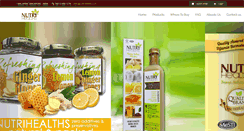 Desktop Screenshot of nutrihealths.com