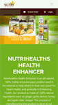 Mobile Screenshot of nutrihealths.com